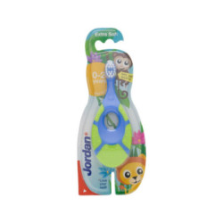 Cepillo Dental Infantil Jordan Step By Step 0-2 Años