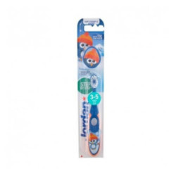 Cepillo Dental Infantil Jordan Step By Step 3-5 Años C/ Capuchon