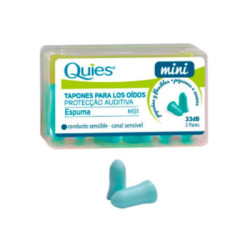 Tapones Espuma Quies Mini 3 Pares